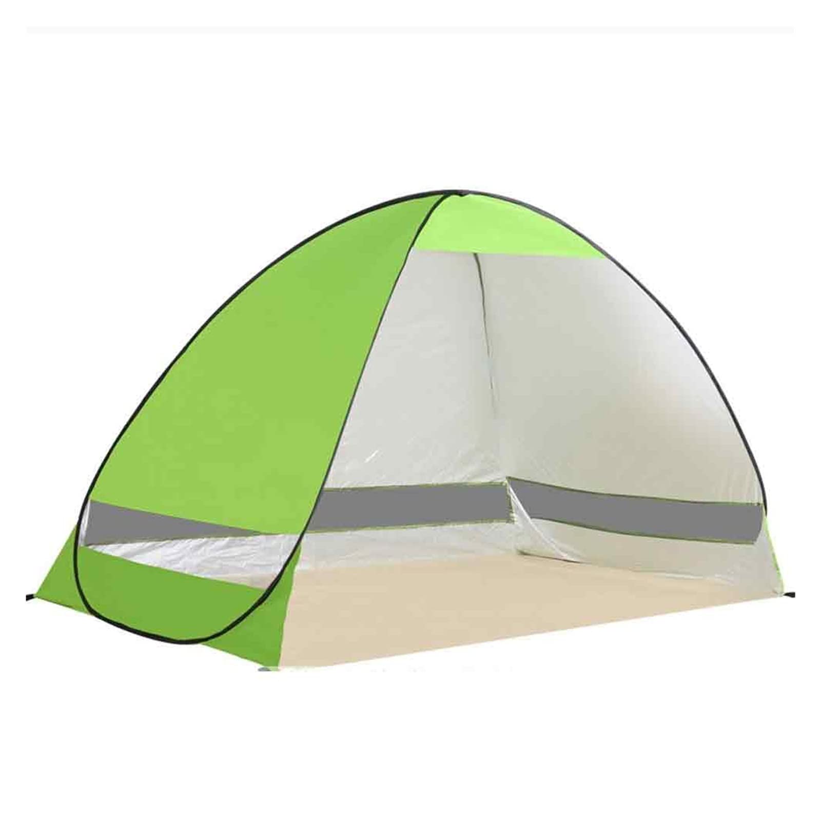 Abri soleil UV-protection à ouverture rapide avec structure tente pop up stable