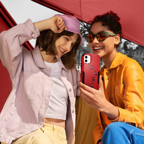 Oqplog For Iphone 12 6.1” Heavy Duty Phone Case For Girls Kids Women Boys Cute Anime Cartoon Hard Triple Layers Cover Full Body Rugged Military Grade Drop Shockproof Cases For Apple 12 Spidr #TOP5