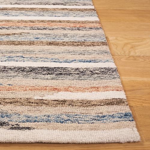 Tapete Safavieh 8x10 Handmade Lana Rust y Beige miniatura 3