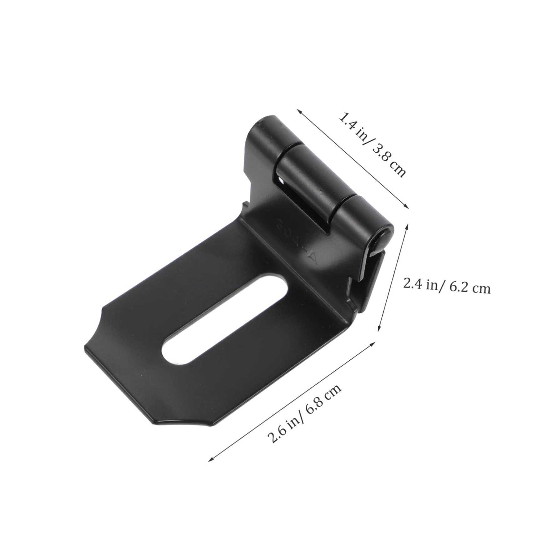 Holibanna 90 Degrees Lock Door Buckle Furniture Padlock Clasp Barn Door Latch Lock Set