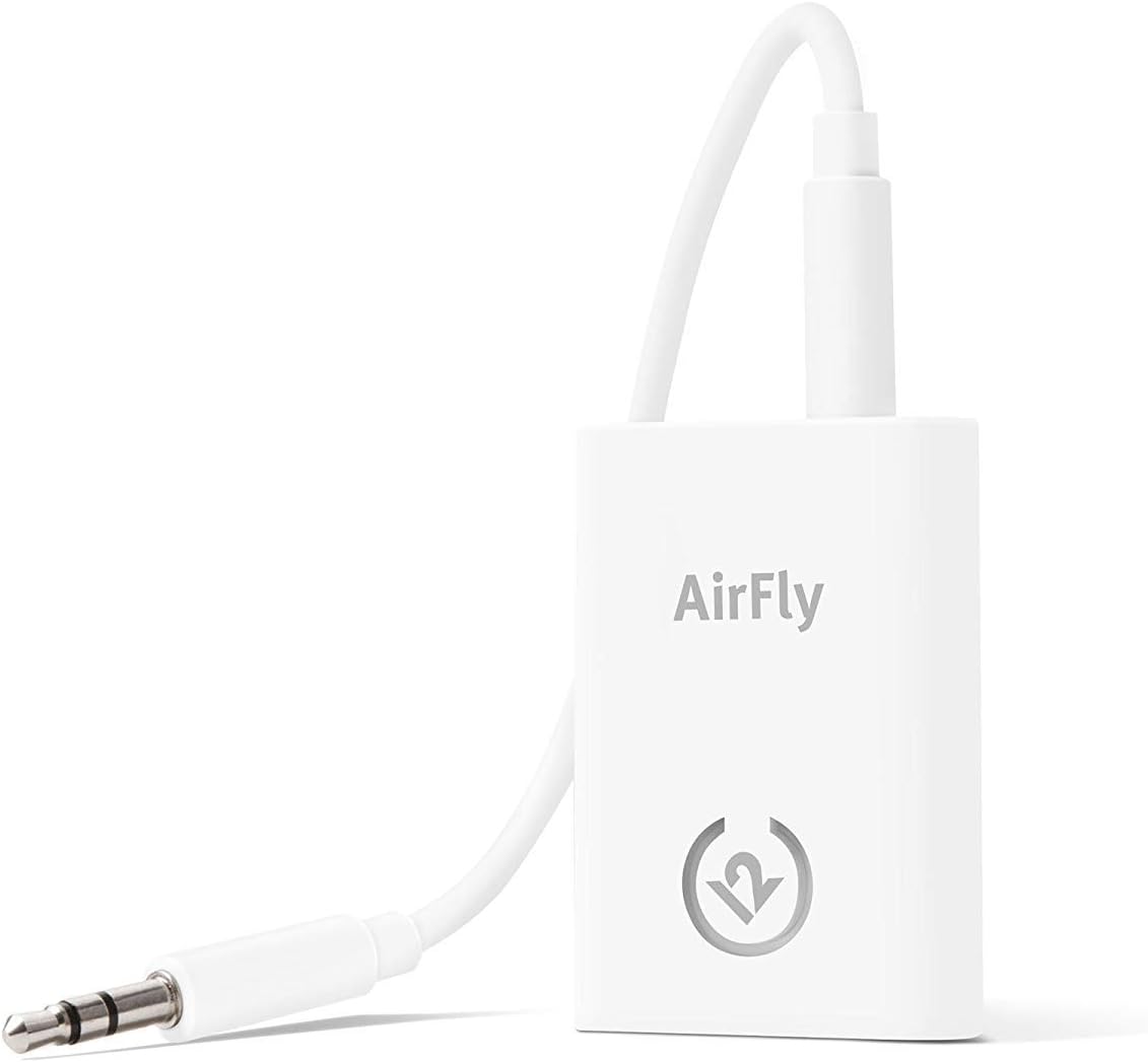 Twelve South AirFly | Wireless Transmitter to use Wireless/Noise-Cancelling Headphones in Gyms or on Airplanes
