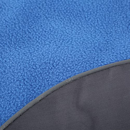 Colete para cães, fecho de velcro com proteção fria roupas de pelúcia multifuncional costura fina pa