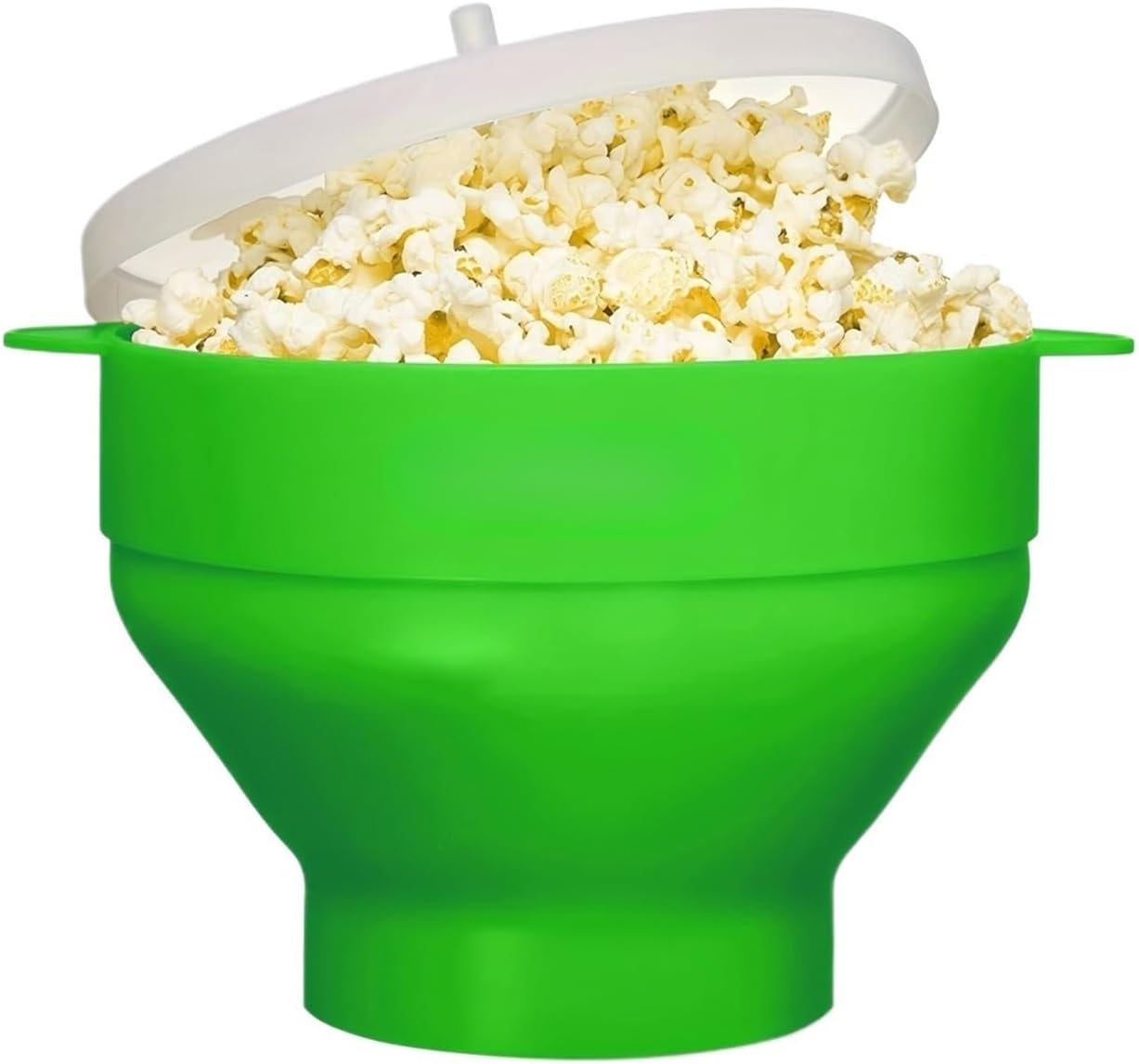 1pc, Microwave Popcorn Maker-3L Large Capacity,Foldable Silicone Bowl,BPA-Free & Dishwasher Safe, Perfect For Family(K)