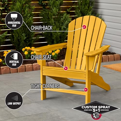 Image of Rust-Oleum Stops Rust 5-in-1 Spray Paint, Matte Roasted Squash Yellow | Rust Preventive Protective Enamel, Multi Surface (Metal, Wood and More), Adjustable Dial for Better Control, Fast Dry, 6 Pack