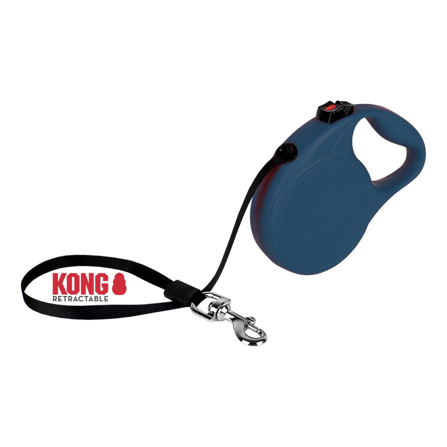 Alcott KONG Retractable Trail, Medium, Blue, 16' Long