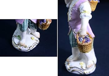 Amazon.co.jp: アンティーク 超 オールド マイセン Meissen フィギュ