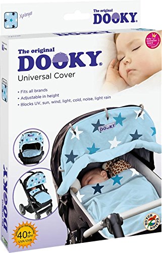 dooky sonnensegel - Sonnenschutz für Kinderwagen, Buggy & Babyschale - Hellblau mit Sternen - Wetterschutz, Windschutz Regenschutz Kinderwagen, Sonnenschutz Buggy, Sonnenschirm double bass kick pedal ventillänge rennrad messen Fincci Choose Option:Orange Full Finger X-Large