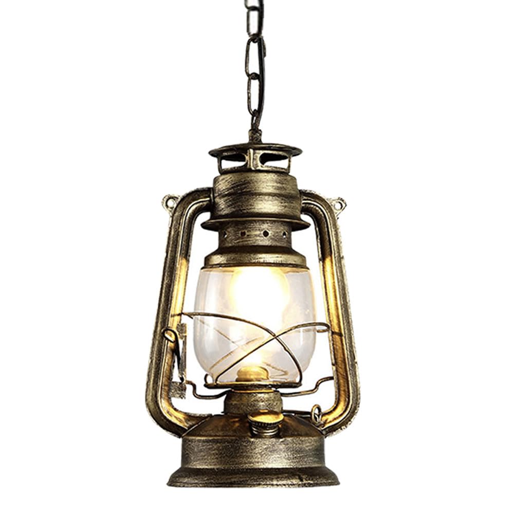 Mengjay Industriel Luminaire Suspendu Vintage Suspension Luminaire E27,étanche à l'eau Lustre extérieur,Extérieur Plafond Étanche Lumières étanche Lamping Pour Cuisine, Porche, Extérieur, Entrée