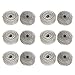 kimllier 3600 Count Coil Siding Nail Full Round Head Wire Collated Coil 15-Degree 1-3/4-Inch x .090-Inch Ring Shank 304 Stainless Steel