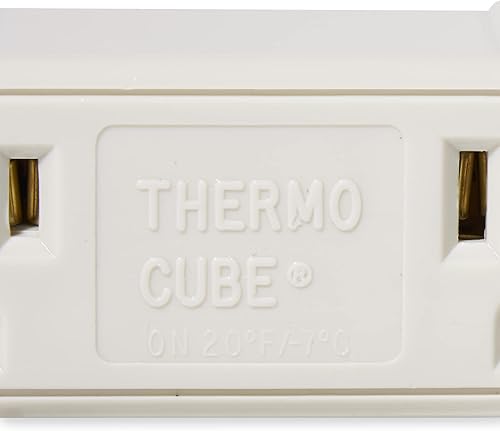 Miniatura 10 de Farm Innovators TC-2 - Cubo térmico para clima frío con toma de control termostático, encendido a 20 gradosapagado a 30 grados