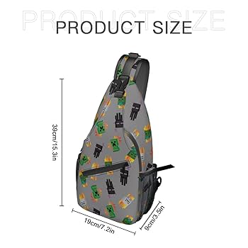 Amazon.co.jp: マイクラ (2) ボディバッグ ワンショルダーバッグ