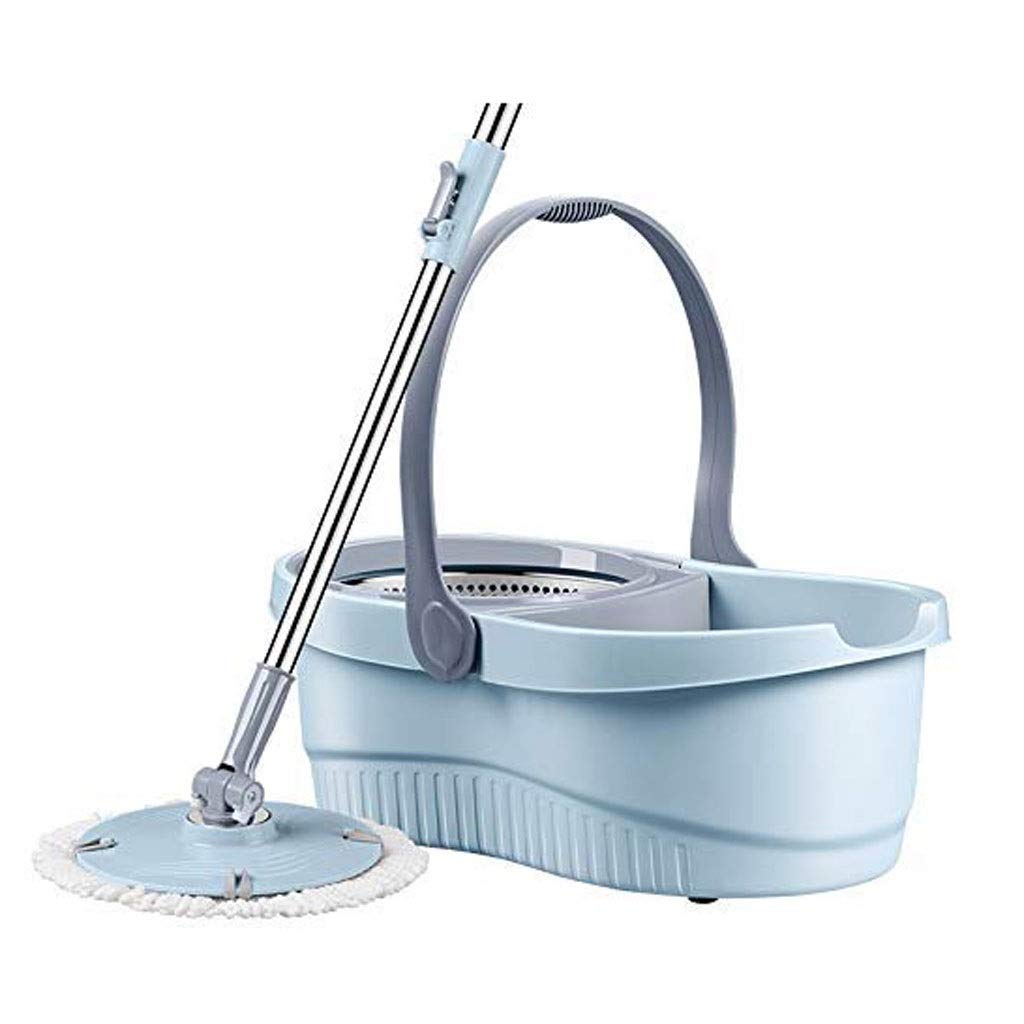 rotary mop, Rotating Mop Bucket Free Hand Washing Double Drive Pressure Mopping