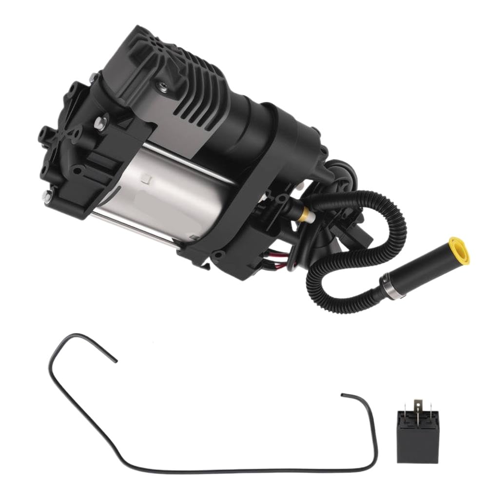 Xasdqhqux Onecolor Air Suspension Compressor Pump And Relay Compatible With 2011-2018 Models