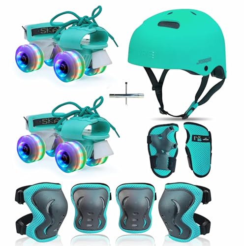 jaspo Marshall Illumi Premium Skating Kit Adjustable Quad Roller ...