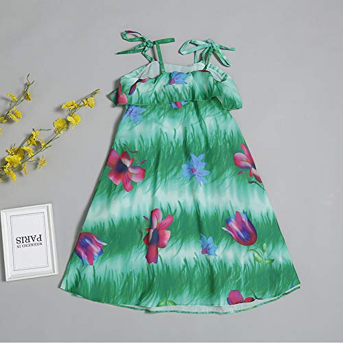 Mulampli Summer Family Matching Clothes Mother and Daughter Mom Baby Girls Dresses Skirt Bench Cacas