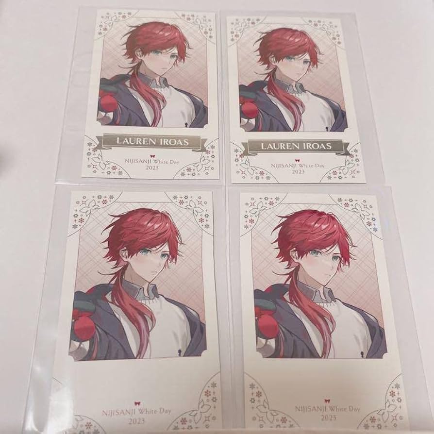 流行 ローレン・イロアス ホワイトデーチェキ キャラクターグッズ