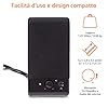 Amazon Basics altoparlanti per computer desktop o PC portatile, alimentazione tramite USB, Nero