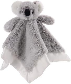 Apricot Lamb Stuffed Animals Security Blanket Gray Koala Infant Nursery Character Blanket Luxury Snuggler Plush(Gray Koala, 13 Inches) …