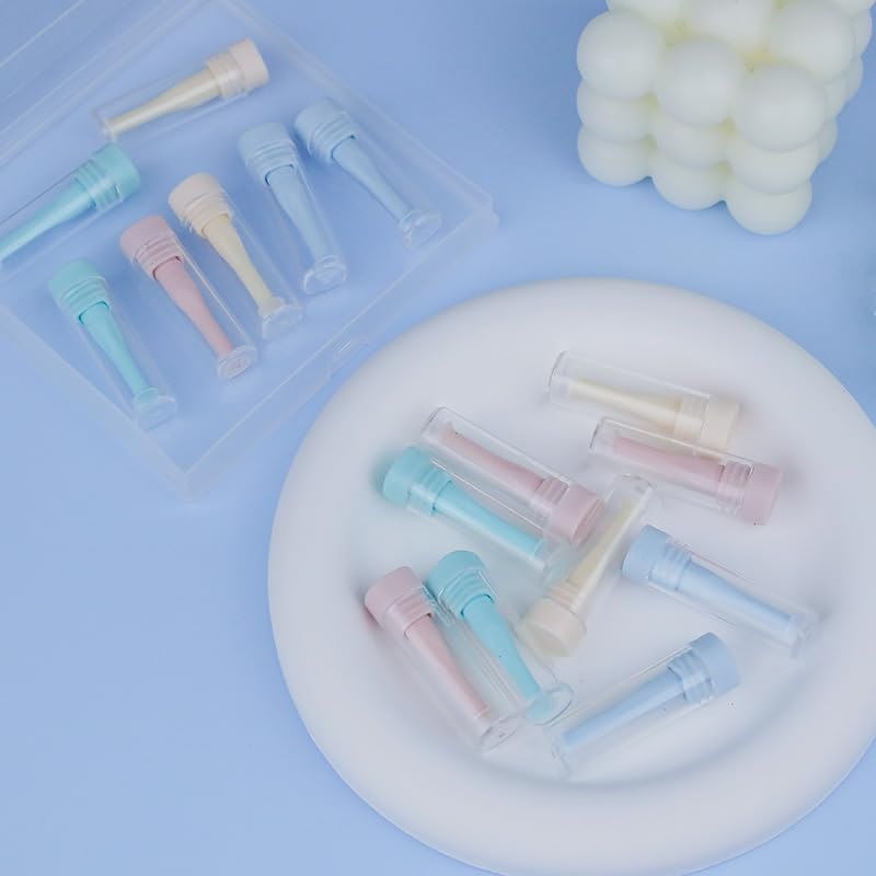 Miniatura 6 de 16 piezas de herramientas de extracción de lentes de contacto duras para RGP y lentes esclerales Juego de insertador de émbolo de ventosa