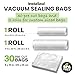 InstaSeal Vacuum Sealer Bags for Food, 1 Roll 8