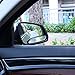 EFORCAR(R 2PCS Car Mirror Side View Blind Spot & Wide Mirror Stick on Auxiliary Angle Adjustable