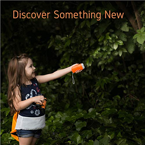 Kids Binoculars Explorer Kit for Children - Toy Set With Magnifying Glass, Flashlight, Backpack , Whistle, Compass in backpack - Outdoor Exploration Kits, Camping & Spy Gear - Gadgets for Boys Girl