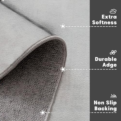 Tapis entrée intérieur 50x80cm lavable et tapis de sol mince