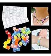 DIYBravo 2 Stück Würfel Buchstabe Epoxidharz Silikonform Gießform Cube Resin Form Schmuck HarzFor...