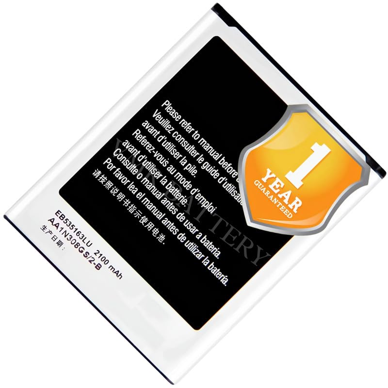 Image of Original EB535163LU Battery Compatible for Samsung Galaxy Grand (Grand Z) (GT-I9080, GT-I9082, GT-I9082Z) | Grand Neo (GT-I9060, GT-I9060I, GT-I9062) - (2100mAh) - 1 Year Warranty K7
