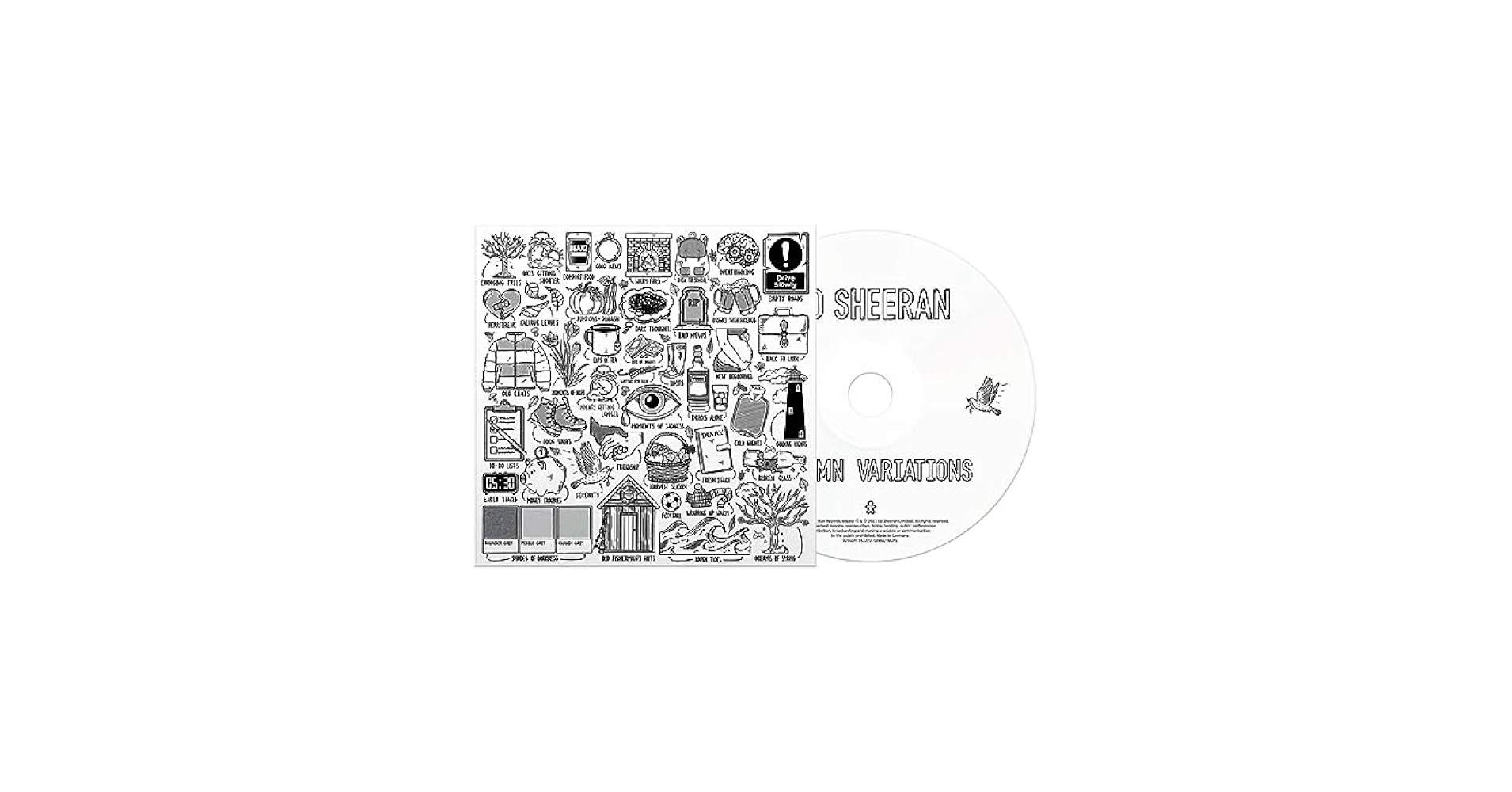 オータム・ヴァリエーションズ 他6枚セット/ エド・シーラン　結婚式BGM Ed Sheeran - Autumn Variations - Amazon.com Music
