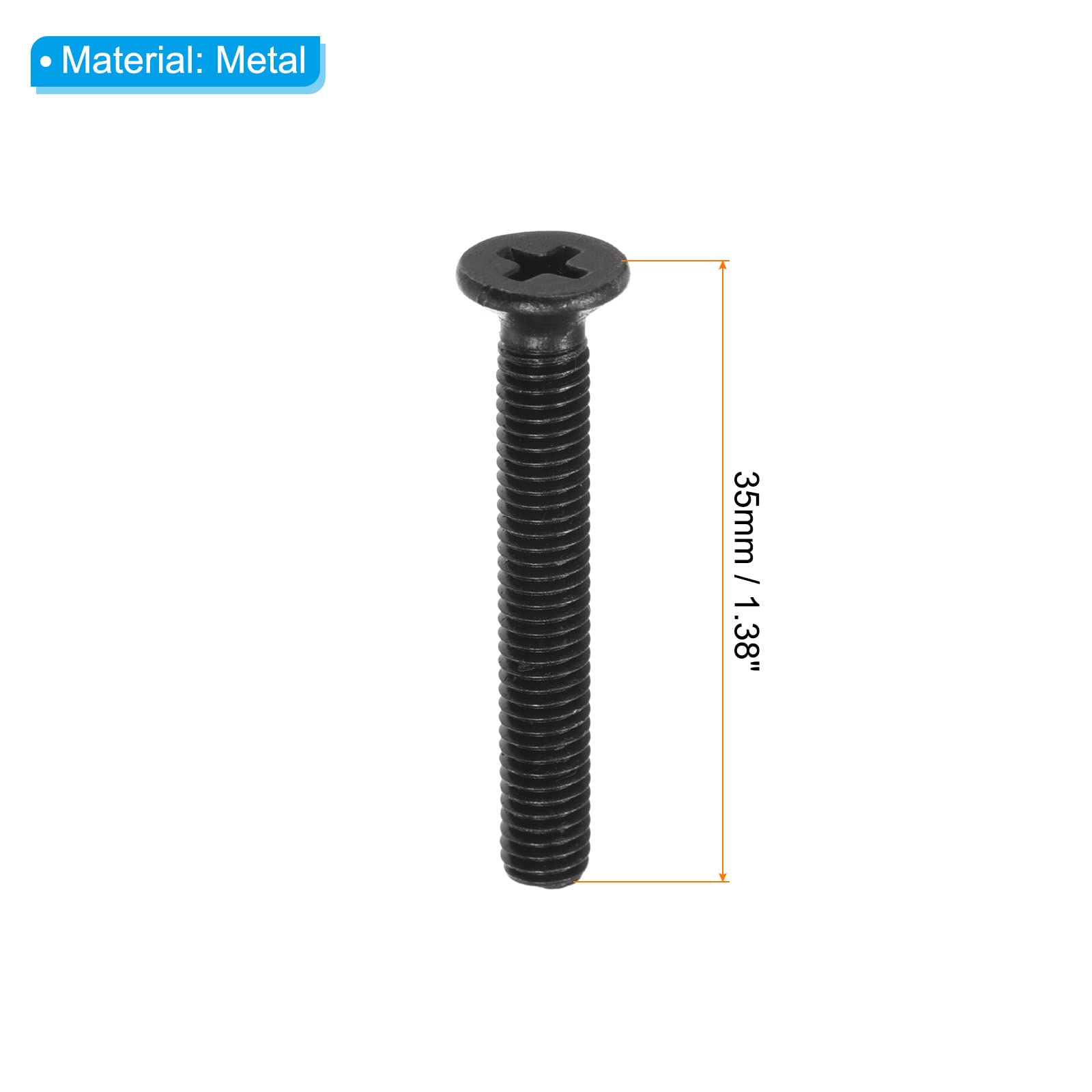 PATIKIL Skateboard Hardware Kit, 1.38