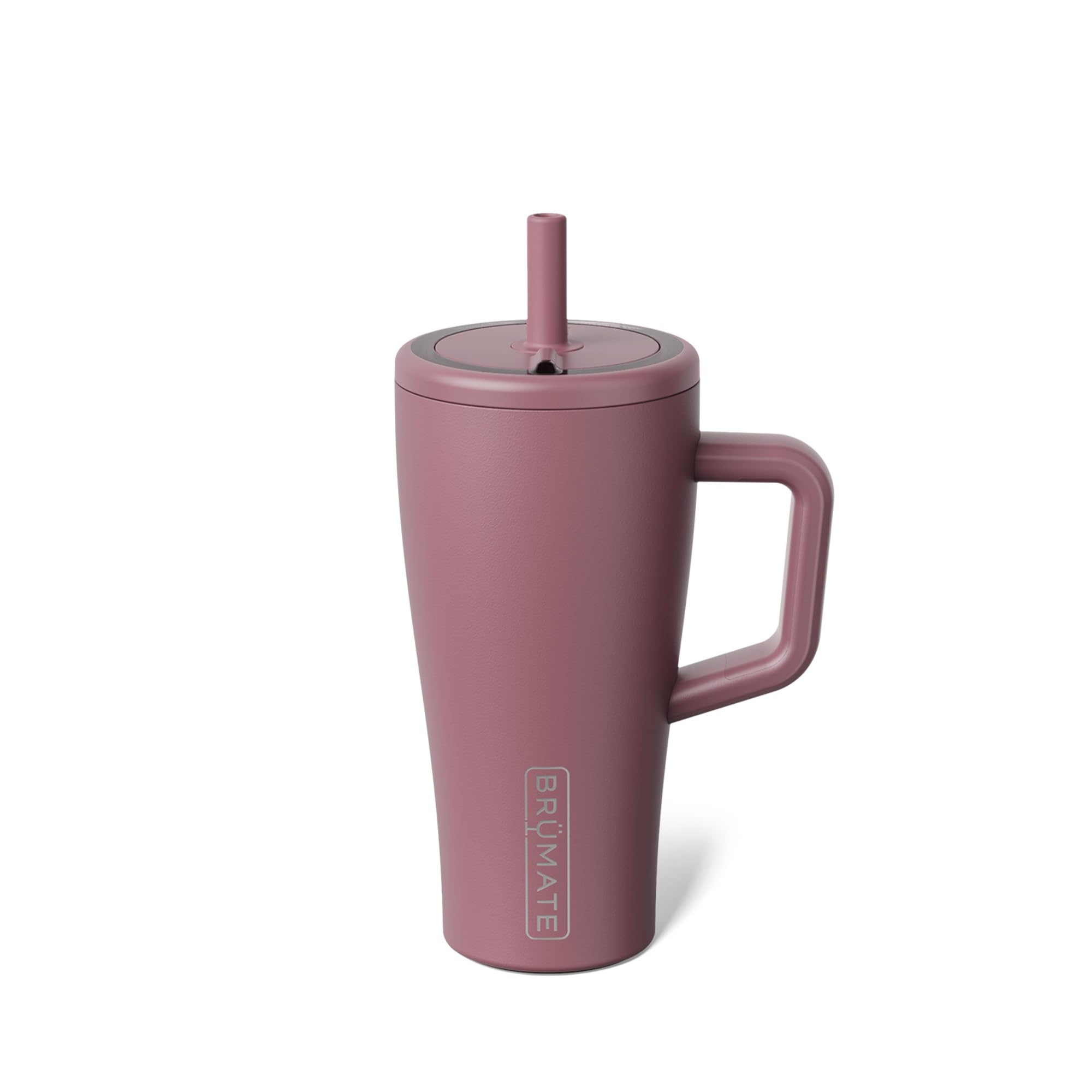 BrüMate Era 20 oz Tumbler with Handle and Straw | 100% Leakproof Insulated Tumbler with Lid and Straw | Made of Stainless Steel | Cup Holder Friendly