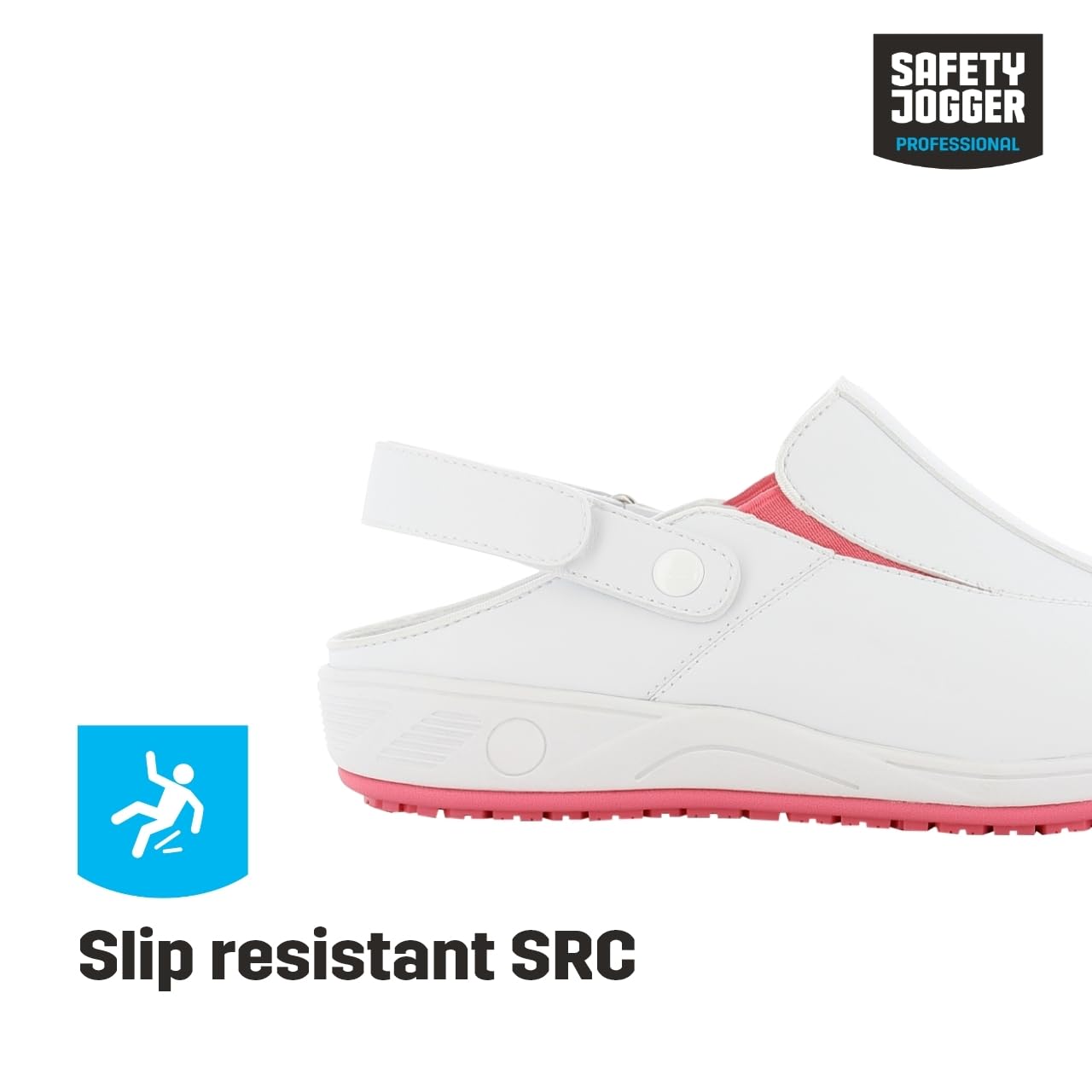 SAFETY JOGGER CARINNE Chaussure de Sécurité Femme Légère Confortable Scratch Antidérapante Oxypas