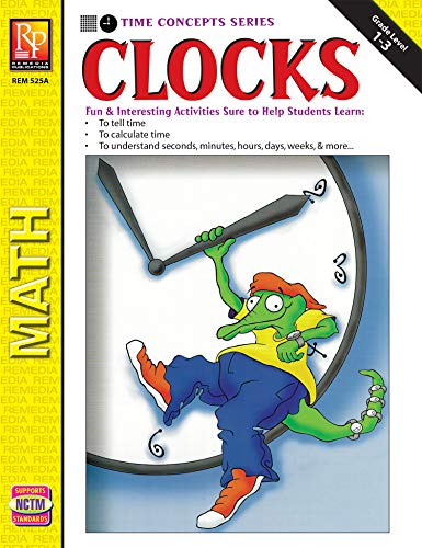 CLOCKS (GRADES 1-3) (Time Concepts) (English Edition)