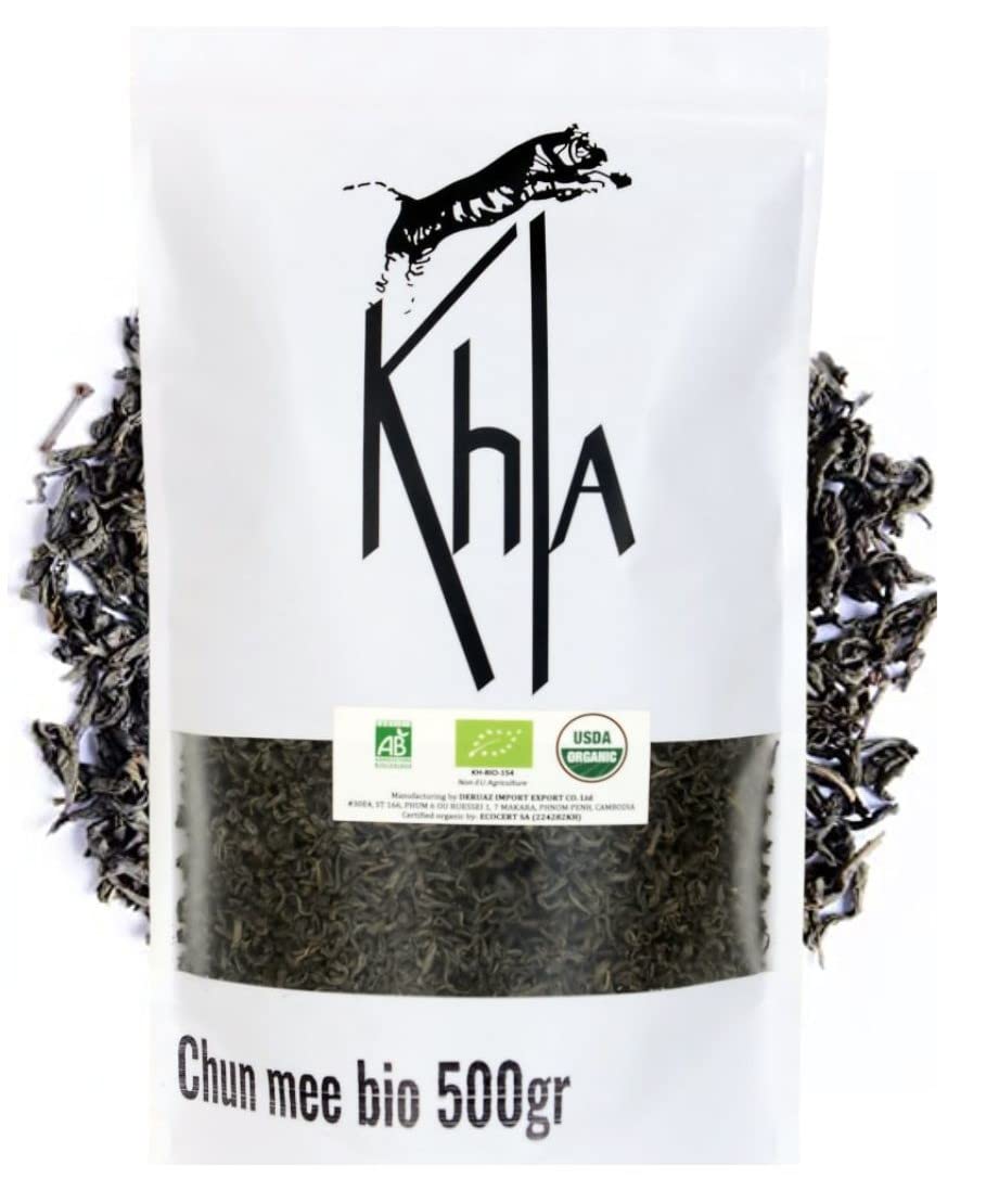 KhlaChun Mee Organic Green Tea - Bag 500g