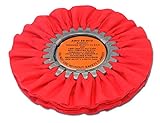 Zephyr AWO 58-8 CD Orange Ruffy Clear Dip Airway Buffing Wheel