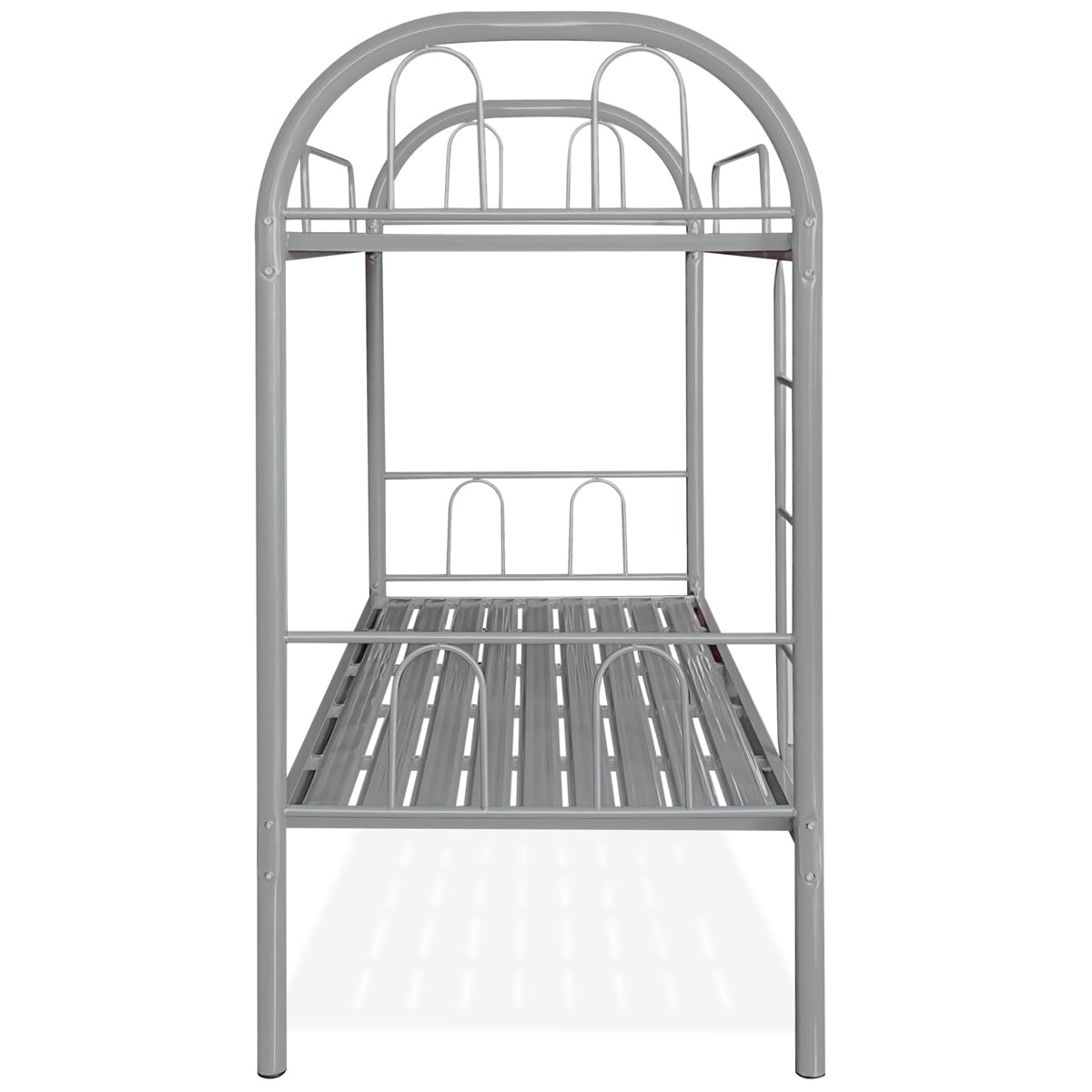 Duérmete Online Litera Reforzada Completa con Barandilla y Escalera Metálica Modelo Carla 90x190