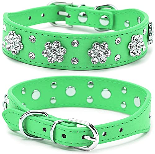 haoyueer Rhinestone Dog Collar