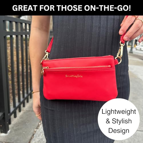 Image of Save the Girls Cell Phone Purse - Touch Screen Women's Crossbody Bag - Clutch Purses for Women (Bella)