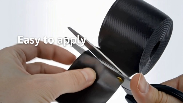Image of 1Roll Black 0.13mmx10m Black PTFE Teflon Tape Nonstick 500℉ High-Temp Fiberglass Adhesive Tape High Temperature Tape, Adhesive Tapes