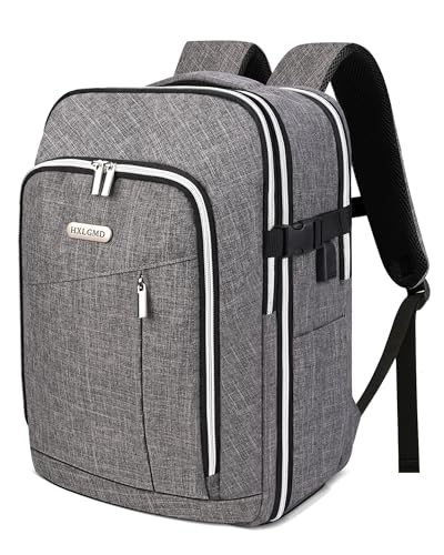 Personal Item Travel Carry On Luggage Backpack for Women Men Flight Approved Casual Weekender Laptop Bag for College Business Outdoors Hiking Water Resistant Lightweight Daypack with USB Charging Port