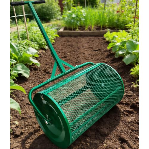 Esparcidor de Compost 24 Pulgadas para Césped y Jardín miniatura 1