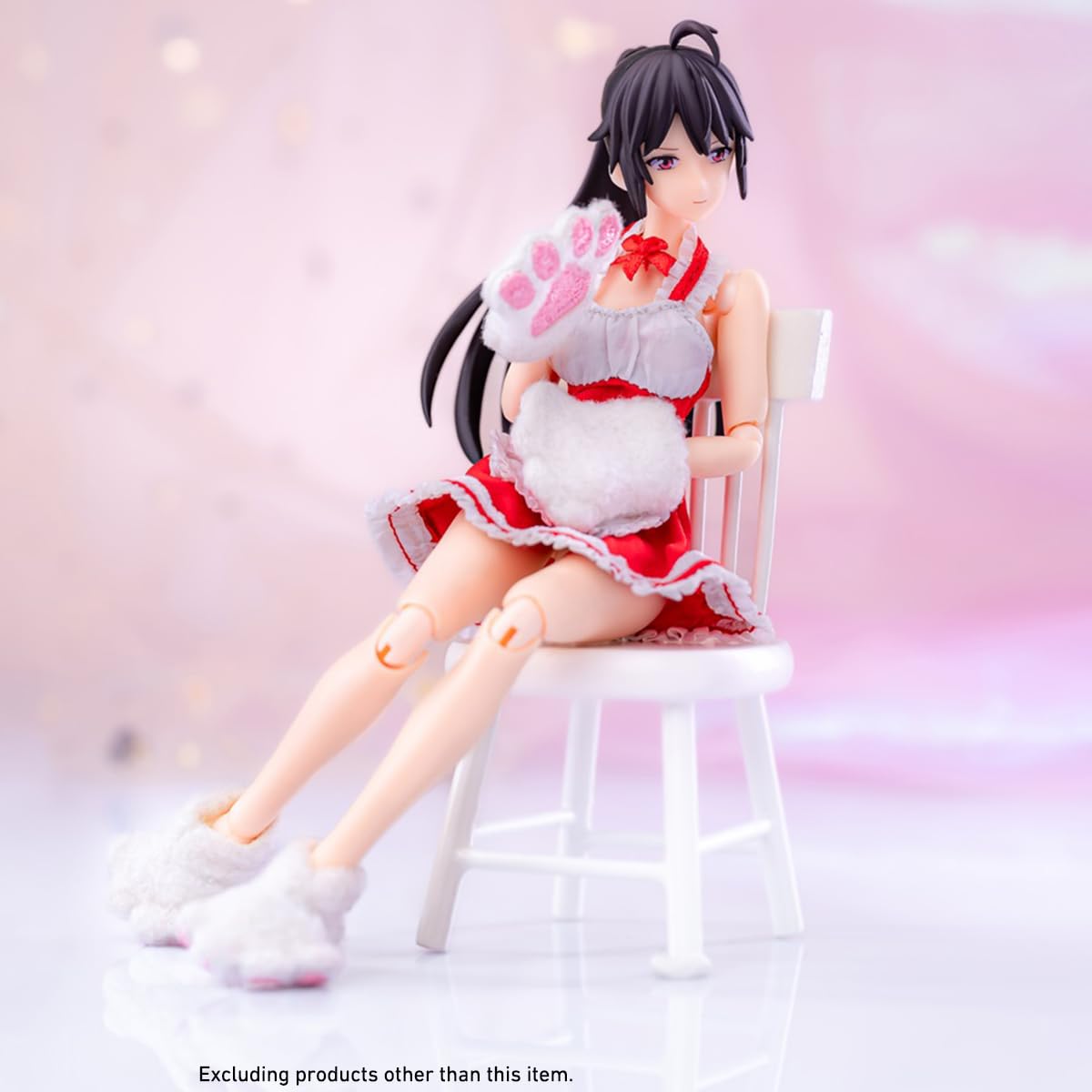 Amazon.co.jp: HiPlay HASUKI 1/12 メイド服 CS010B レッド フィギュア