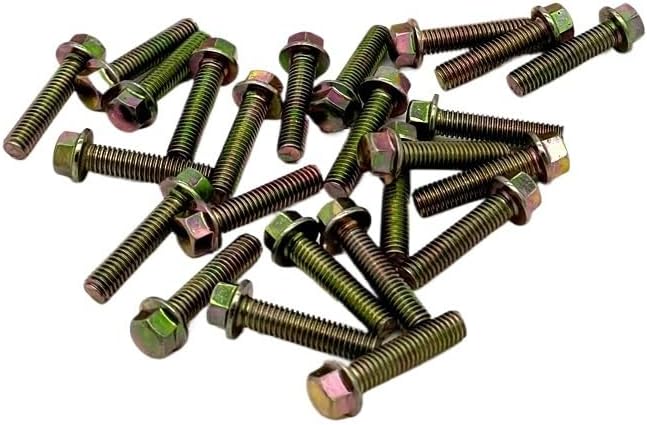 6pcs 12pcs M6X25 M6X50 Motorcycle Scooter Fastener Engine Cover Bolts For GY6 50-250cc Bicycle Car for HONDA CG for YAMAHA Moped [part](12pcs M6X50)