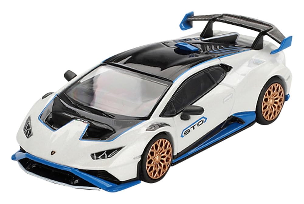 Amazon | MINI GT 1/64 ランボルギーニ ウラカン STO Bianco Asopo