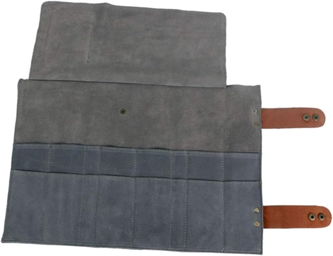 Haircut Scissors Barber Bag 12 Slots Styling Tools Bag Traveling Scissor Pouch for Professionals