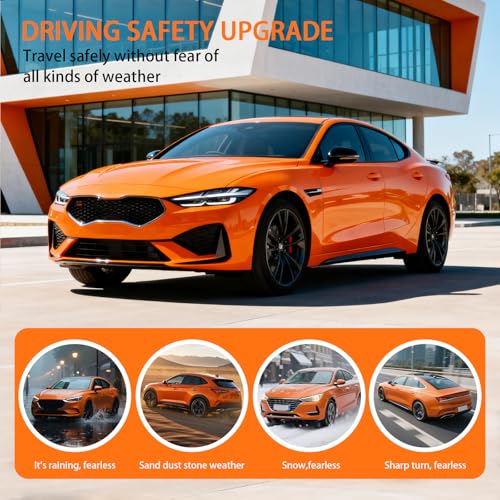 Image of D1828 Front Ceramic Brake Pads Kit Fit For Hyundai Elantra GT 2016-2017, For Veloster 2016-2017, For Kia Forte 2017-2018, For Forte5 2017-2018