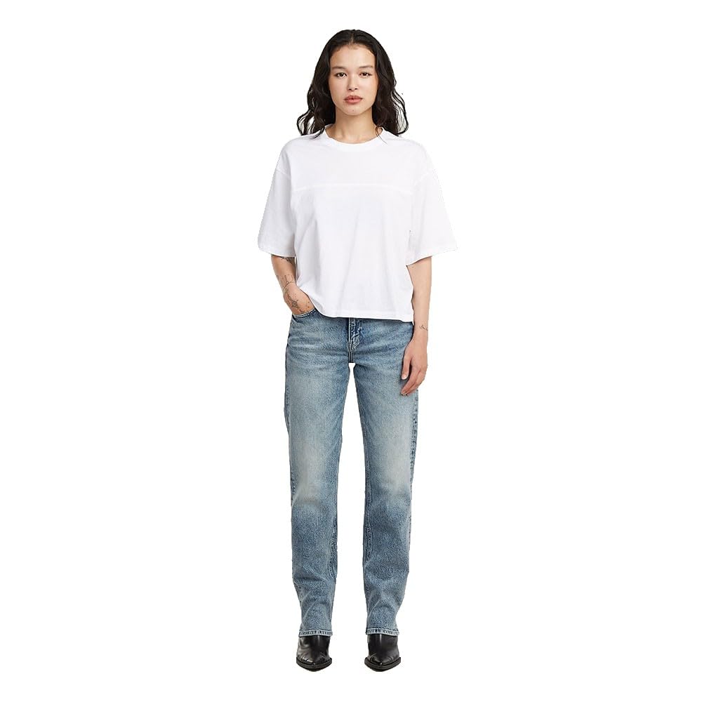 G-Star Damen Jeans Iggie Straight Wmn