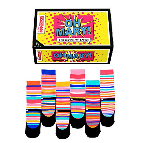 Chaussettes femme United Oddsocks Oh Mary Fun pour remplacer vos paires ennuyeuses