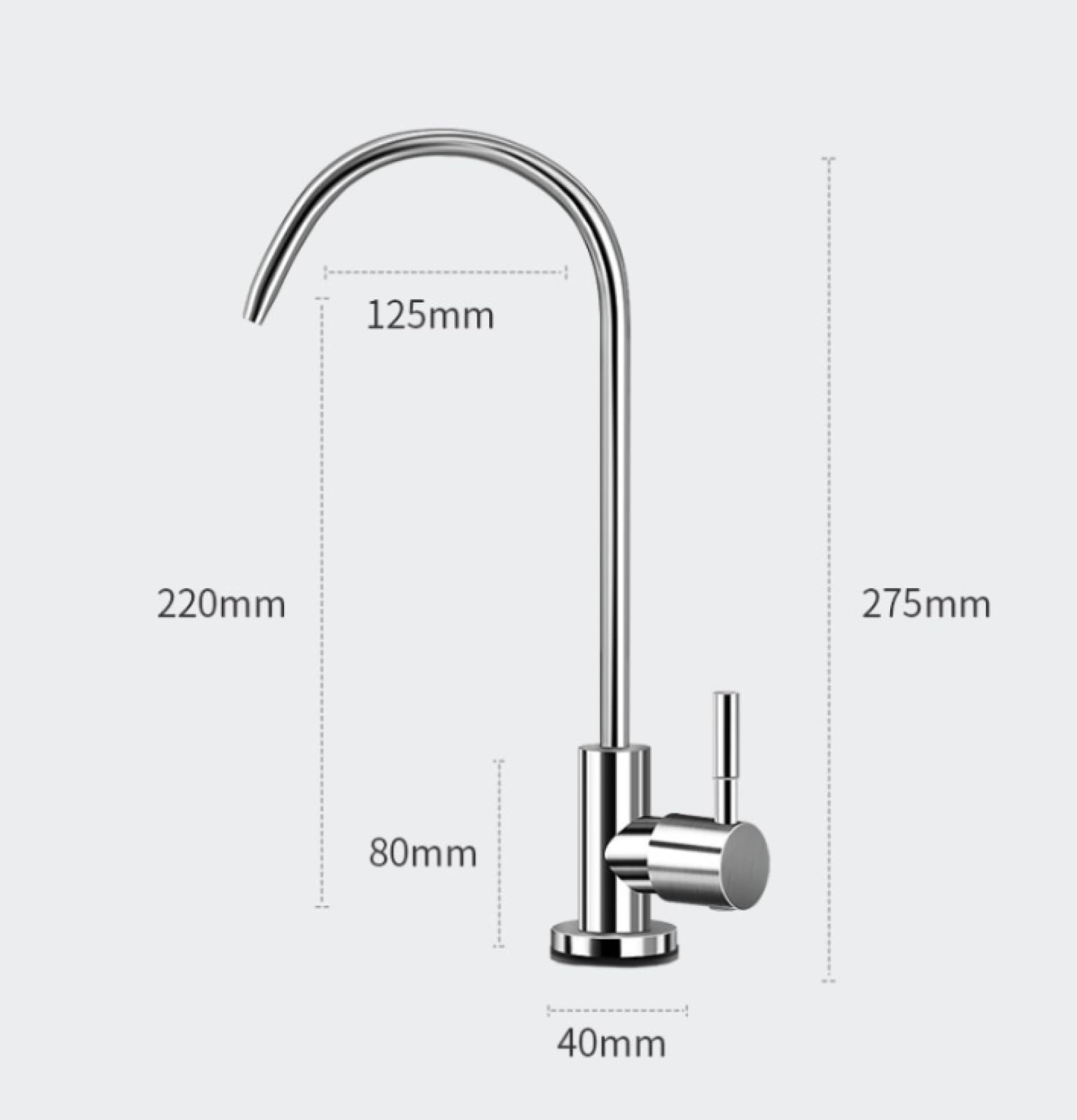 Rubinetto tutto bianco diretto depuratore acqua potabile filtro rubinetto depuratore d'acqua cucina